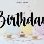 Birthday Font - Featured Image