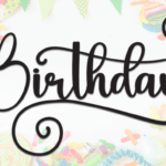 Birthday Font - Featured Image