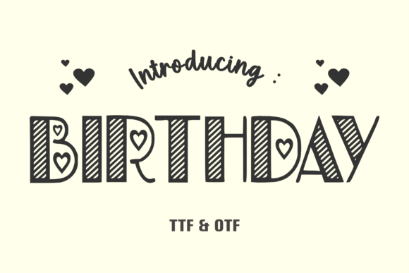 Birthday Font - Featured Image
