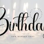 Birthday Font - Featured Image