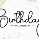 Birthday Font - Featured Image