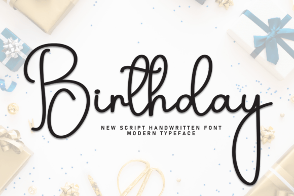Birthday Font - Featured Image