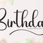 Birthday Font - Featured Image