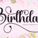 Birthday Font - Featured Image