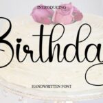 Birthday Font - Featured Image