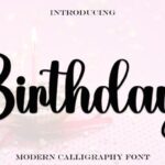 Birthday Font - Featured Image