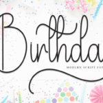 Birthday Font - Featured Image