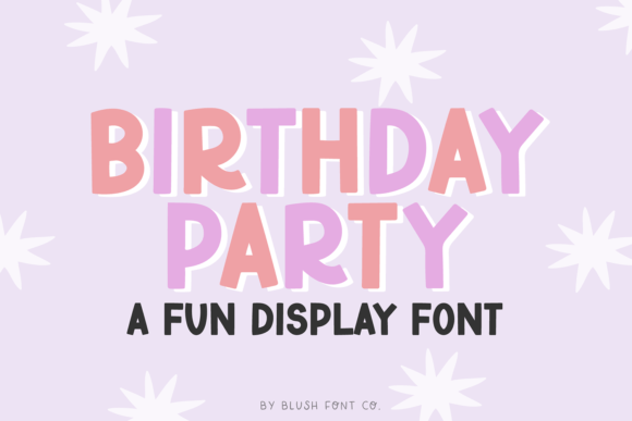 Birthday Party Font - Featured Image