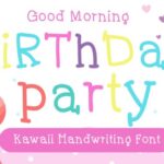 Birthday Party Font - Featured Image