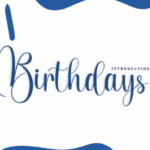 Birthdays Font - Featured Image
