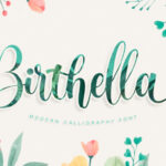 Birthella Font - Featured Image