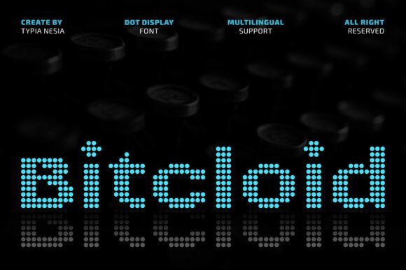 Bitcloid Font - Featured Image