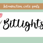 Bitlights Font - Featured Image