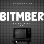 Bitmber Font - Featured Image