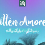 Bitten Amore Font - Featured Image