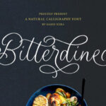 Bitterdine Font - Featured Image