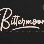 Bittermoon Font - Featured Image