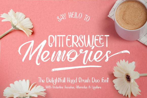 Bittersweet Memories Font - Featured Image