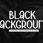 Black Background Font - Featured Image