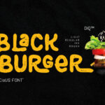Black Burger Font - Featured Image