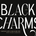 Black Charms Font - Featured Image