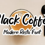 Black Coffee Font - Featured Image
