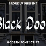 Black Door Font - Featured Image