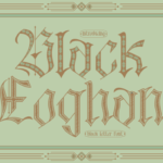 Black Eoghan Font - Featured Image