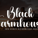 Black Farmhouse Font - Featured Image
