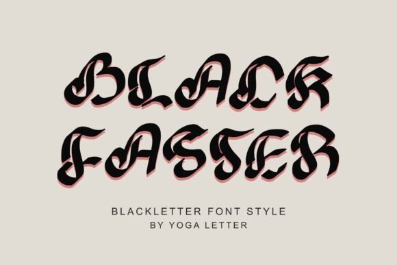 Black Faster Font - Featured Image