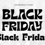 Black Friday Font - Featured Image