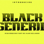 Black Generic Font - Featured Image