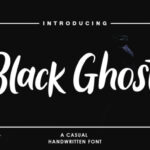 Black Ghost Font - Featured Image