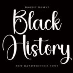 Black History Font - Featured Image