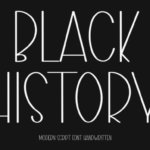 Black History Font - Featured Image