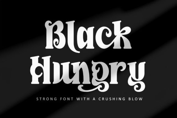 Black Hungry Font - Featured Image