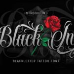 Black Ink Font - Featured Image