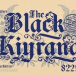 Black Kiyrand Font - Featured Image