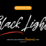 Black Light Font - Featured Image