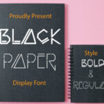 Black Paper Font - Featured Image