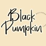 Black Pumpkin Font - Featured Image