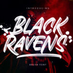 Black Ravens Font - Featured Image
