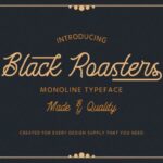 Black Roasters Font - Featured Image
