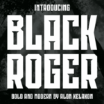 Black Roger Font - Featured Image