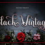Black Vintage Font - Featured Image