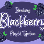 Blackberry Font - Featured Image