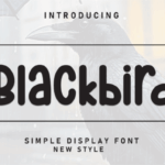 Blackbird Font - Featured Image