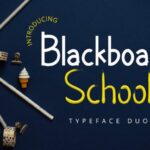 Blackboard School Font - Featured Image