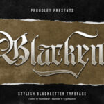 Blackent Font - Featured Image