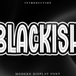 Blackish Font - Featured Image